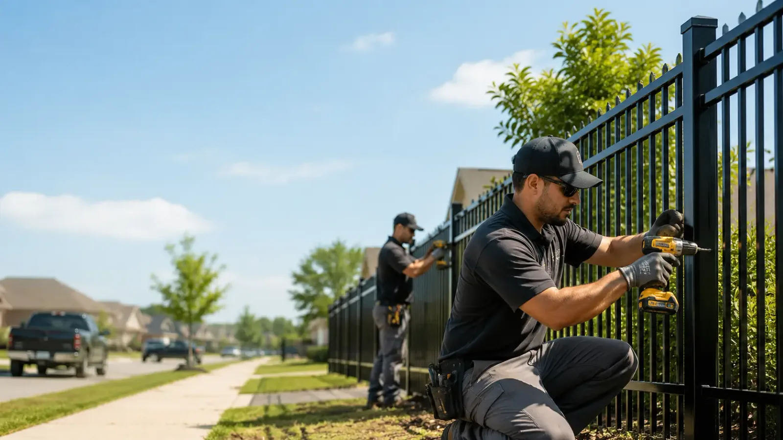 Metal Fence Installation in South Range, WI